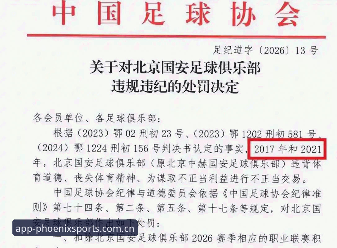 足协第三批禁足名单最新动态：65名从业者受罚，终身禁足17人